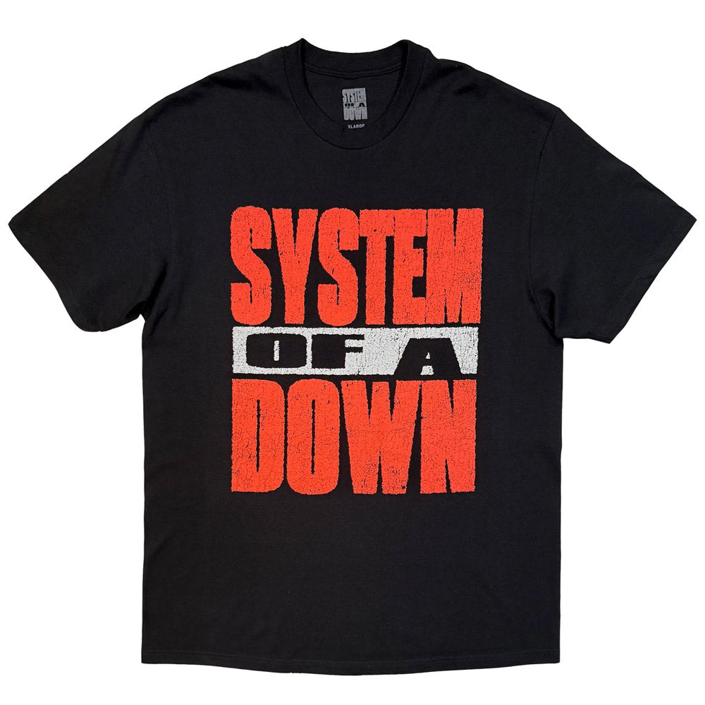 【予約商品】 SYSTEM OF A DOWN システムオブアダウン - Map Backprint Tour '26 / バックプリントあり / ツアー会場限定 / Tシャツ / メンズ