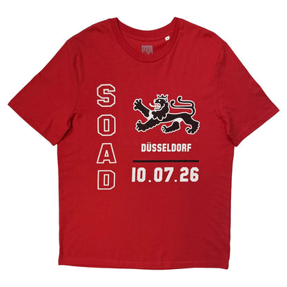 【予約商品】 SYSTEM OF A DOWN システムオブアダウン - Dusseldorf Event Tour '26 / バックプリントあり / ツアー会場限定 / Tシャツ / メンズ