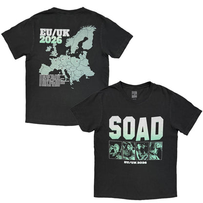 SYSTEM OF A DOWN - Map Dateback Tour '26 / バックプリントあり / ツアー会場限定