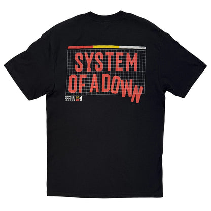 【予約商品】 SYSTEM OF A DOWN システムオブアダウン - Berlin Event Tour '26 / バックプリントあり / ツアー会場限定 / Tシャツ / メンズ