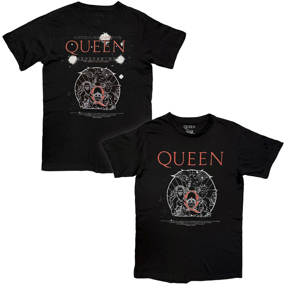 QUEEN - Budapest Iconic Poster Crest / バックプリントあり