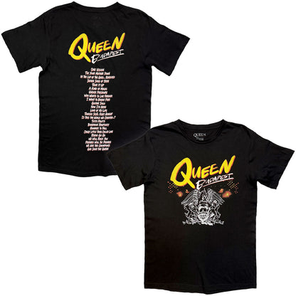 QUEEN - Budapest Setlist / バックプリントあり