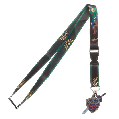 THE LEGEND OF ZELDA - (40周年 ) - NTN Zelda With Rubber Charm & Sticker / LANYARD