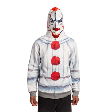 IT イット (公開 35周年 ) - Pennywise / Full-Zip Cosplay / パーカー・スウェット / メンズ