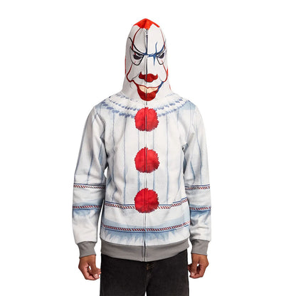 IT イット (公開 35周年 ) - Pennywise / Full-Zip Cosplay / パーカー・スウェット / メンズ