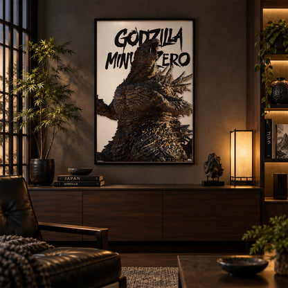 【予約商品】 GODZILLA ゴジラ (映画 『 ゴジラ-0.0 』 公開 記念 ) - Minus Zero Godzilla Feature Series / ポスター