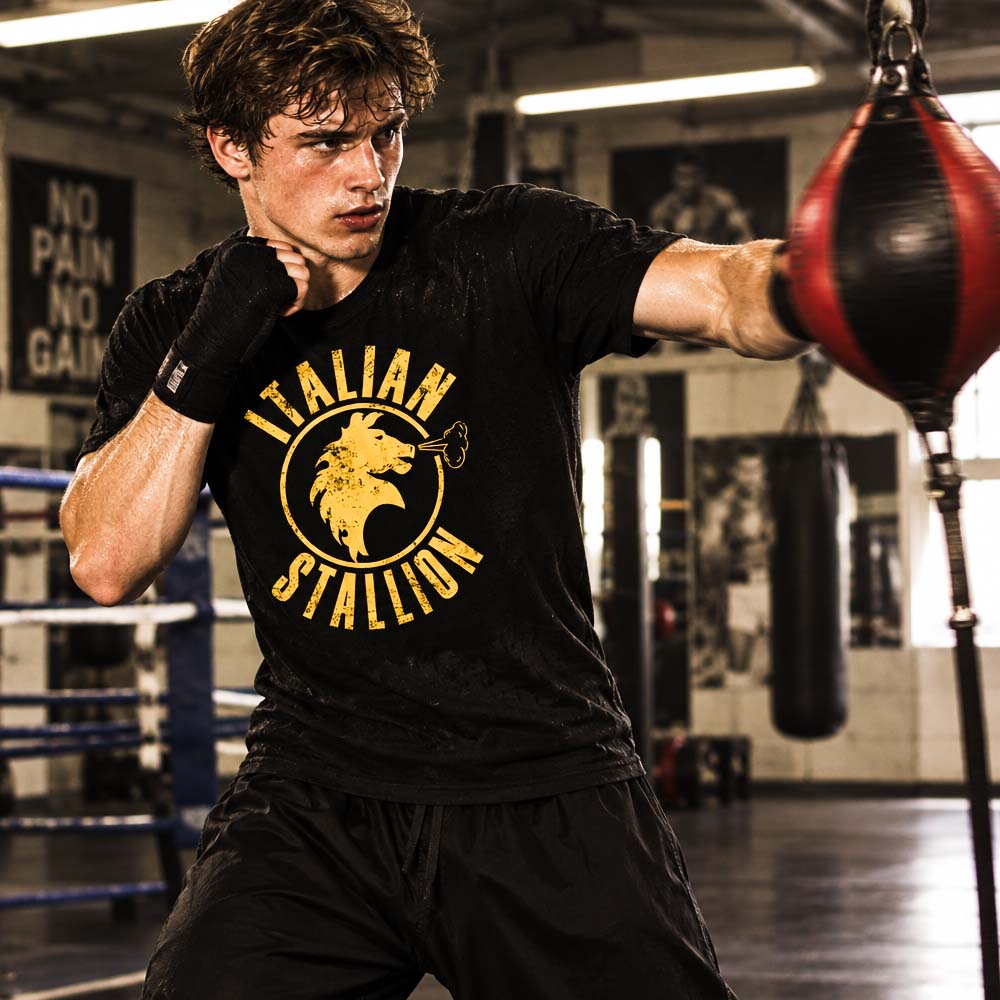 【予約商品】 ROCKY ロッキー (公開 50周年 ) - BLACK STALLION / Tシャツ / メンズ
