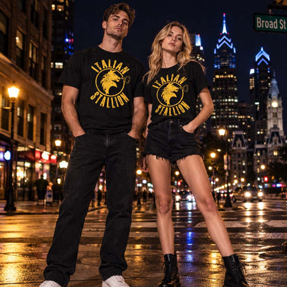 【予約商品】 ROCKY ロッキー (公開 50周年 ) - BLACK STALLION / Tシャツ / メンズ