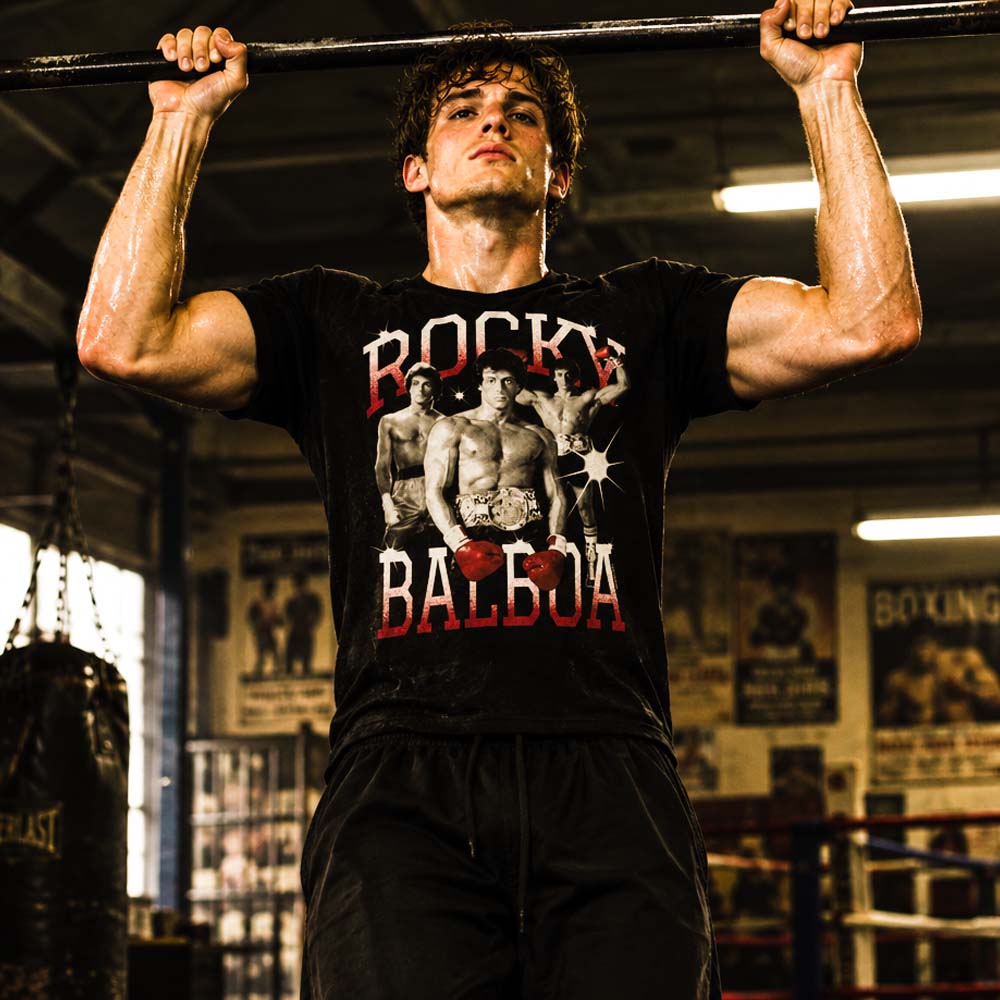 【予約商品】 ROCKY ロッキー (公開 50周年 ) - ROCKY BALBOA / Tシャツ / メンズ