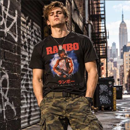 【予約商品】 RAMBO ランボー - FIRST BLOOD JAPANESE / Tシャツ / メンズ