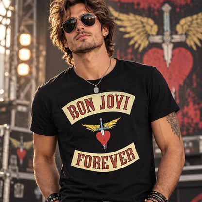 BON JOVI ボンジョヴィ - Dagger Heart / Tシャツ / メンズ