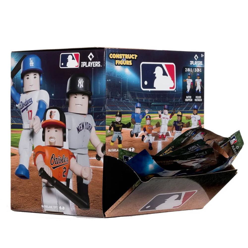 【予約商品】 MAJOR LEAGUE BASEBALL メジャーリーグ - MLB Construct-a-Figure Series 1 Blind Bag / Random Mini-Figure / フィギュア・人形