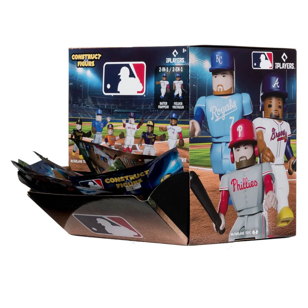 【予約商品】 MAJOR LEAGUE BASEBALL メジャーリーグ - MLB Construct-a-Figure Series 1 Blind Bag / Random Mini-Figure / フィギュア・人形