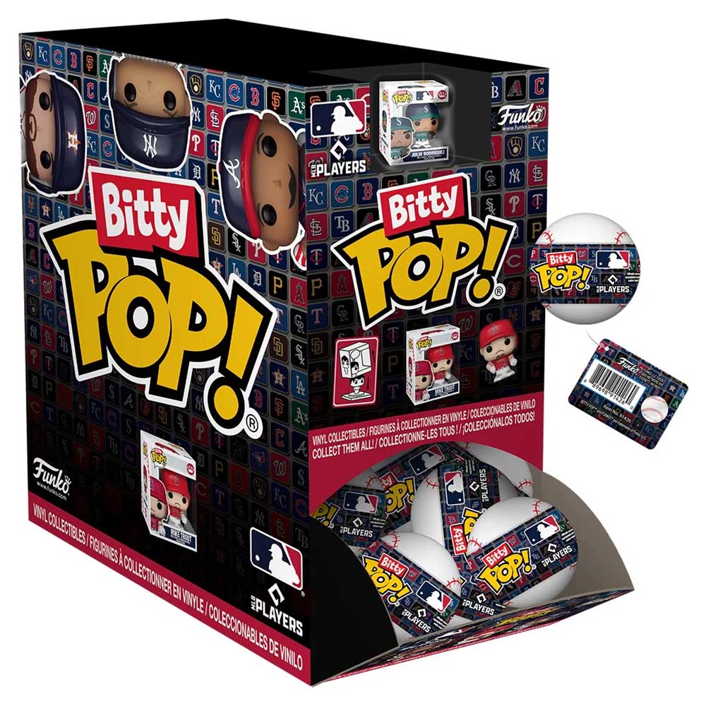 【予約商品】 MAJOR LEAGUE BASEBALL メジャーリーグ - Bitty Pop! Baseball Mini-Figure / Blind Pack / フィギュア・人形