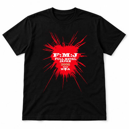 【予約商品】 FULL METAL JAPAN フルメタルジャパン - Red Splash 2026 / Tシャツ / メンズ