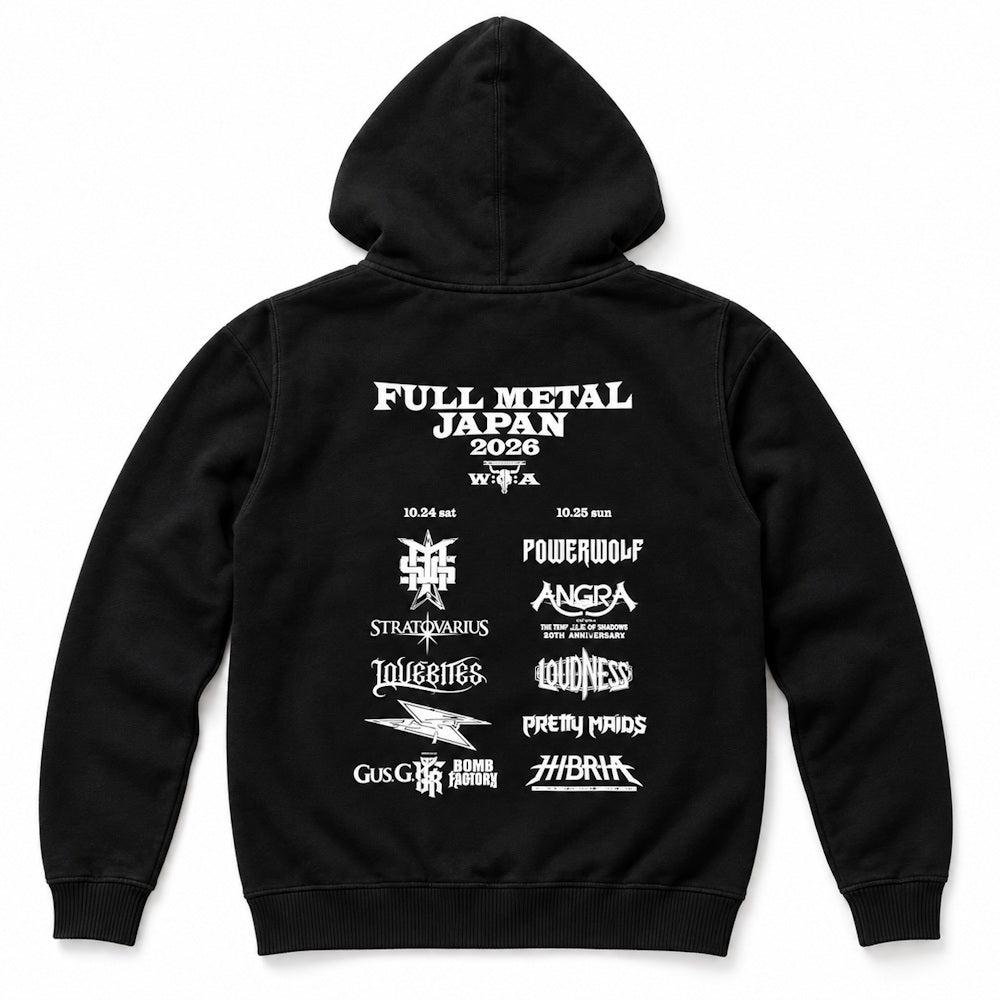 FULL METAL JAPAN フルメタルジャパン - Festival Logo 2026 / パーカー・スウェット / メンズ