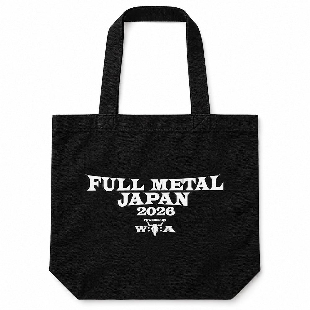 FULL METAL JAPAN フルメタルジャパン - Festival Logo 2026 / トートバッグ