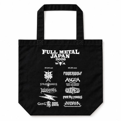 FULL METAL JAPAN フルメタルジャパン - Festival Logo 2026 / トートバッグ