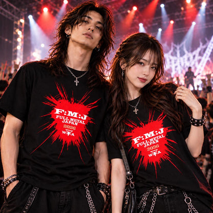 【予約商品】 FULL METAL JAPAN フルメタルジャパン - Red Splash 2026 / Tシャツ / メンズ