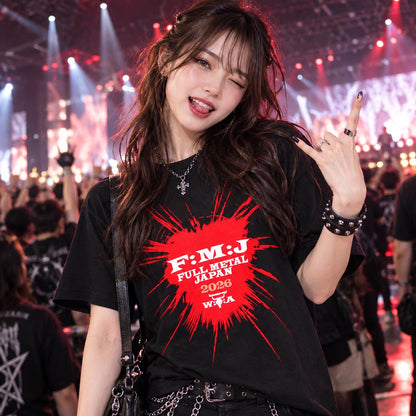 【予約商品】 FULL METAL JAPAN フルメタルジャパン - Red Splash 2026 / Tシャツ / メンズ