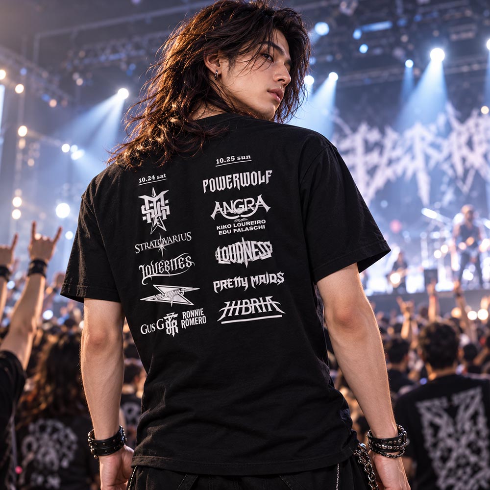 【予約商品】 FULL METAL JAPAN フルメタルジャパン - Red Splash 2026 / Tシャツ / メンズ