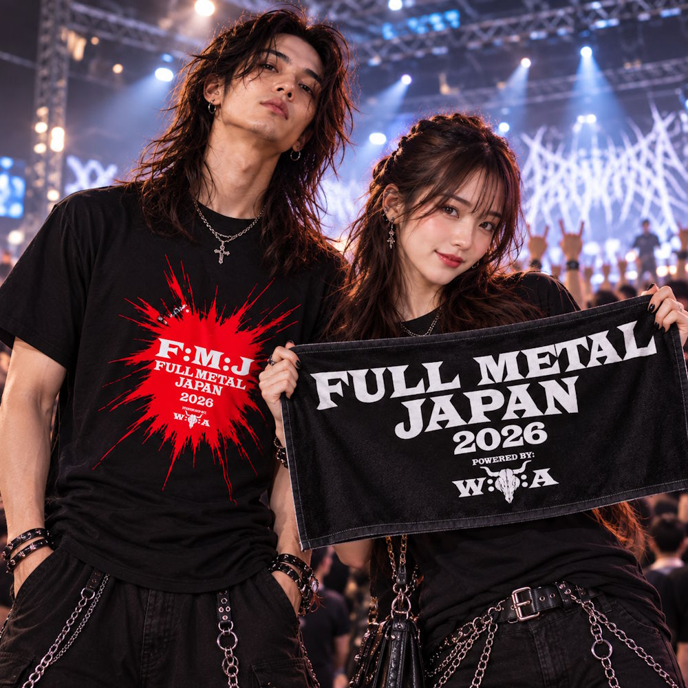 【予約商品】 FULL METAL JAPAN フルメタルジャパン - Festival Logo 2026 / タオル