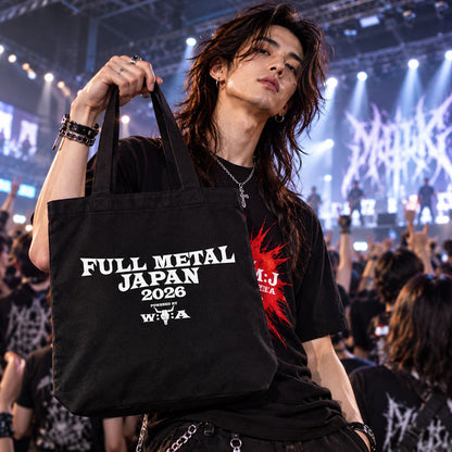 FULL METAL JAPAN フルメタルジャパン - Festival Logo 2026 / トートバッグ