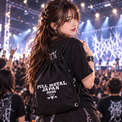 FULL METAL JAPAN フルメタルジャパン - Festival Logo 2026 / バッグ