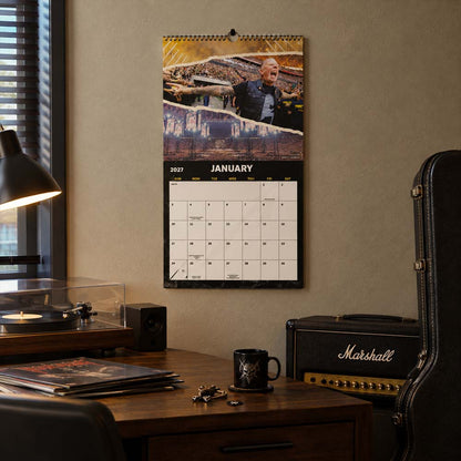 【予約商品】 METALLICA メタリカ (結成 45周年 ) - 2027 Square Calendar / 壁掛け / カレンダー・ダイアリー