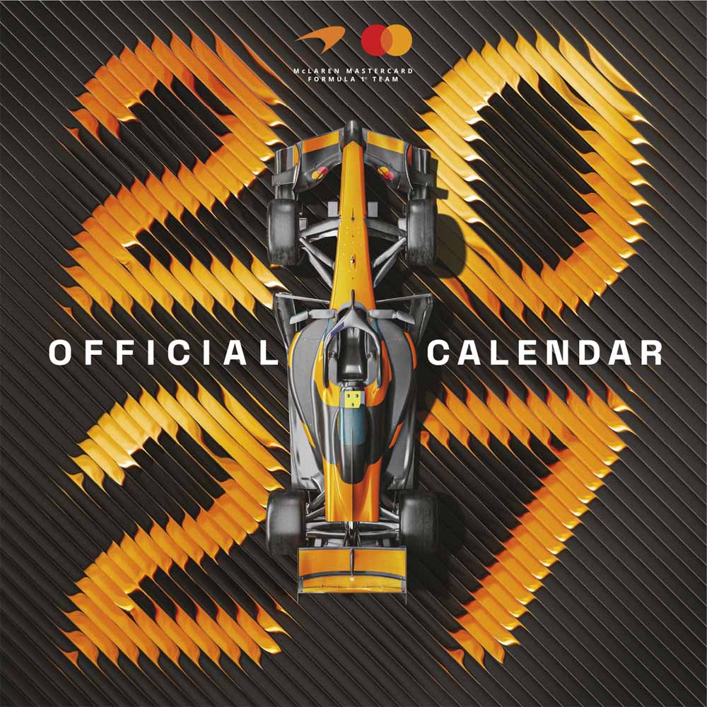 FORMULA ONE（F1） - MACLAREN 2027 Square Calendar / 壁掛け