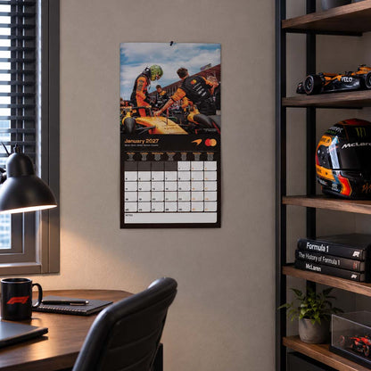 【予約商品】 FORMULA ONE（F1） フォーァミュラワン - MACLAREN 2027 Square Calendar / 壁掛け / カレンダー・ダイアリー