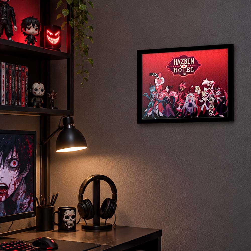 【予約商品】 HAZBIN HOTEL ハズビンホテル - GROUP / インテリア額