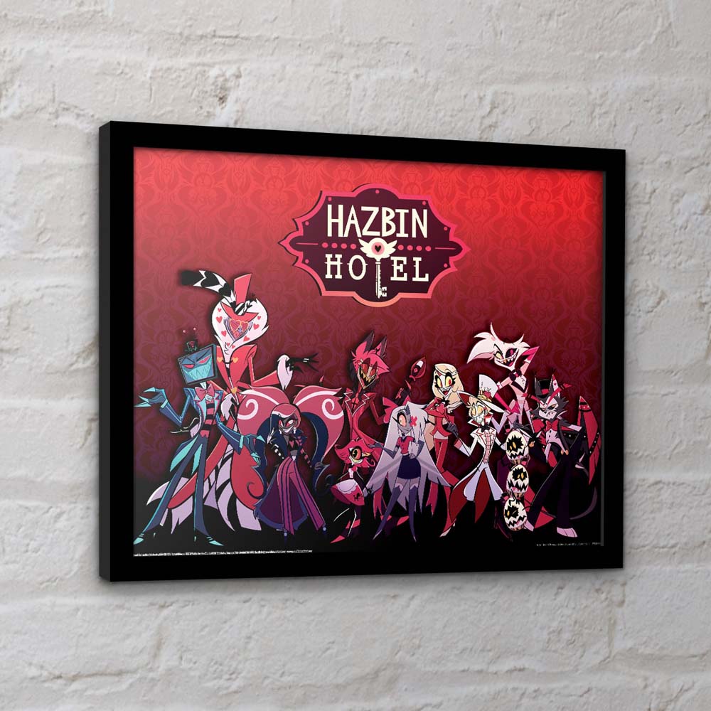【予約商品】 HAZBIN HOTEL ハズビンホテル - GROUP / インテリア額