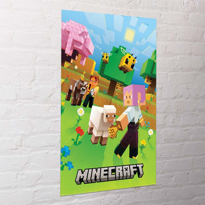 【予約商品】 MINECRAFT マインクラフト - CINEMATIC EFE & ARI / ポスター