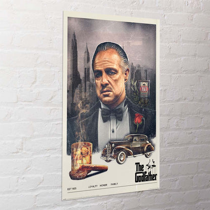 【予約商品】 GODFATHER ゴッドファーザー - LOYALTY HONOUR FAMILY / ポスター