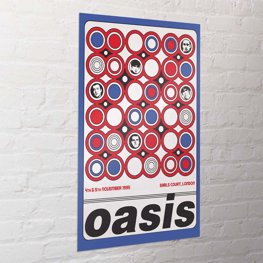 【予約商品】 OASIS オアシス - EARLS COURT / ポスター