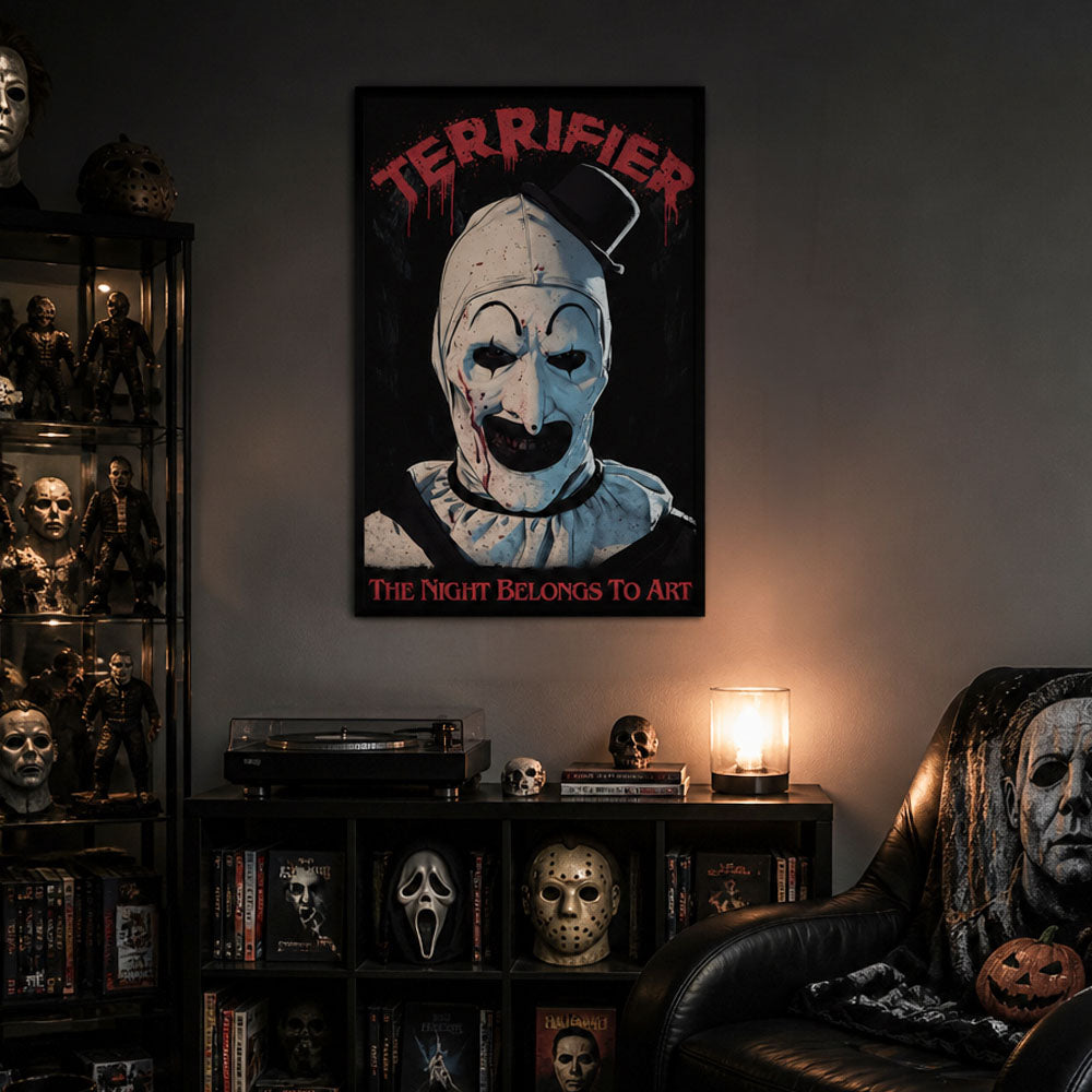 【予約商品】 TERRIFIER テリファー - THE NIGHT BELONGS TO ART / ポスター