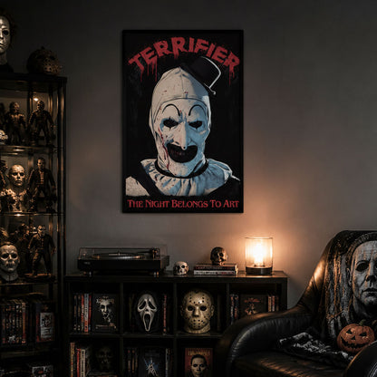 【予約商品】 TERRIFIER テリファー - THE NIGHT BELONGS TO ART / ポスター