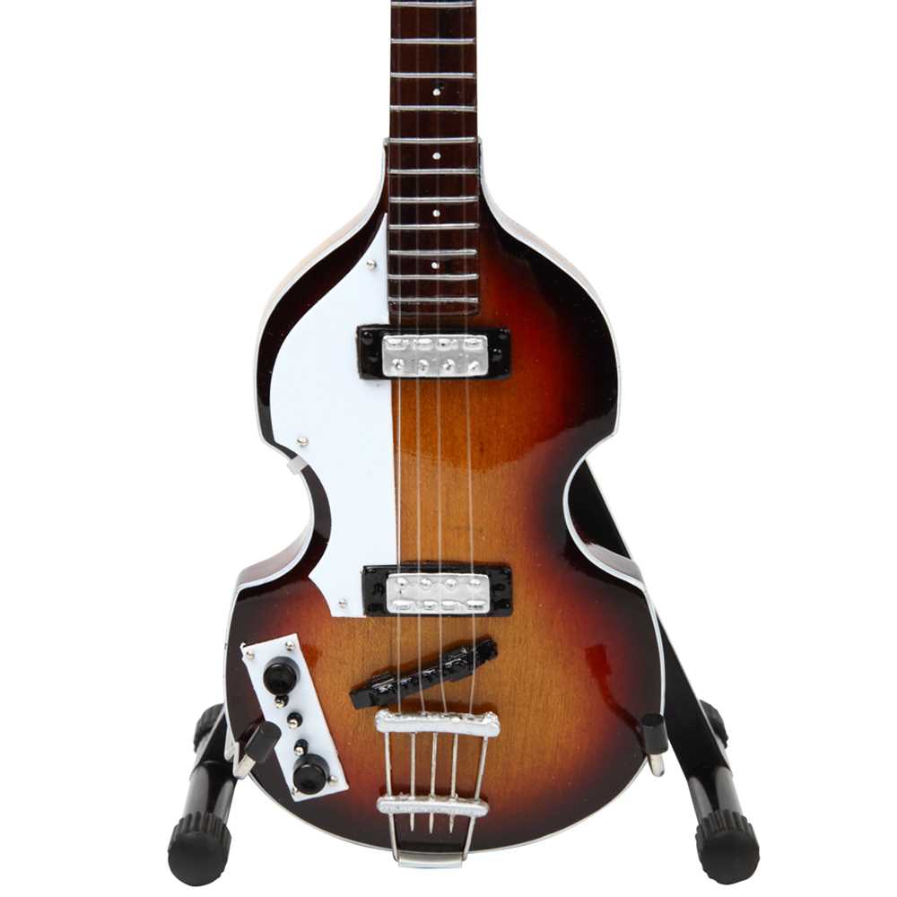 THE BEATLES (65th Anniversary) - Fab Four Guitar Miniature Set / Miniature Instruments