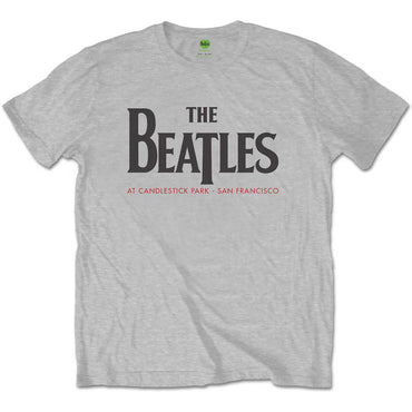 THE BEATLES ビートルズ (結成 65周年 ) - Candlestick Park / バックプリントあり / Tシャツ / メンズ 【公式 / オフィシャル】