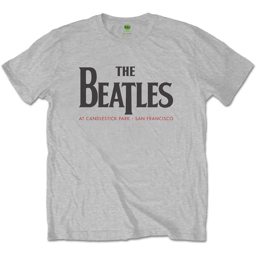 THE BEATLES ビートルズ (結成 65周年 ) - Candlestick Park / バックプリントあり / Tシャツ / メンズ 【公式 / オフィシャル】