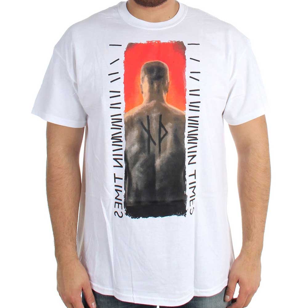 ENSLAVED エンスレイヴド - IN TIME WHITE / バックプリントあり / Tシャツ / メンズ｜公式ライセンス商品｜PGS