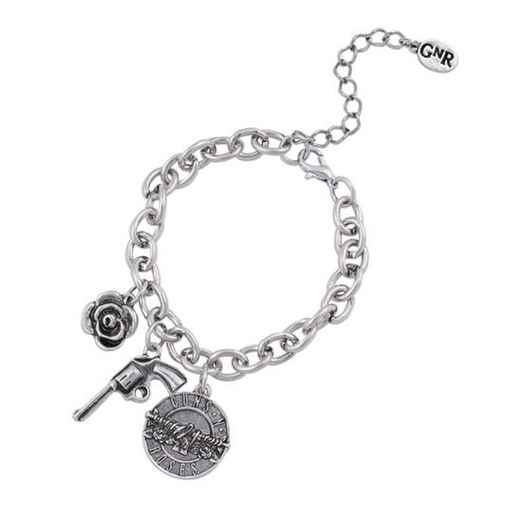 GUNS N ROSES ガンズアンドローゼズ (5月 来日 記念 ) - Charm Bracelet / ブレスレット 【公式 / オフィシャル】