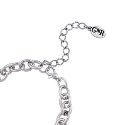 GUNS N ROSES ガンズアンドローゼズ (結成 40周年 ) - Charm Bracelet / ブレスレット 【公式 / オフィシャル】