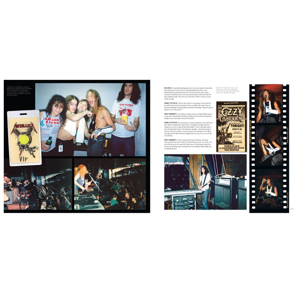 METALLICA メタリカ (結成 45周年 ) - BACK TO THE FRONT / 写真集