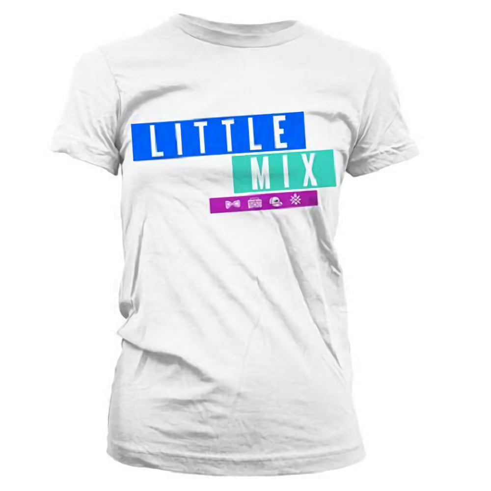 【廃番ラスト販売/特別価格】LITTLE MIX リトルミックス - Blue / Purple / Tシャツ / レディース 【公式 / オフィシャル】