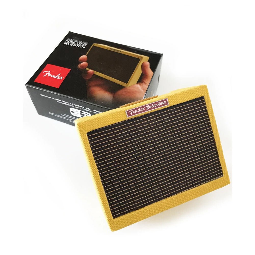 FENDER フェンダー - 1959 Tweed Twin Amp / Officially Licensed / ミニチュア楽器｜公式ライセンス商品｜PGS