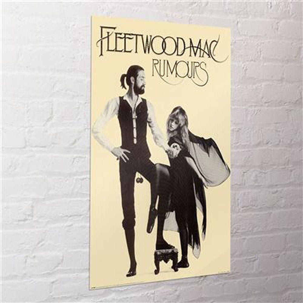 フリートウッドマック 「噂」 1977年 アルミ蒸着フィルム ポスター 美中古品 FLEETWOOD MAC フリートウッドマック - RUMOURS / ポスター 【公式