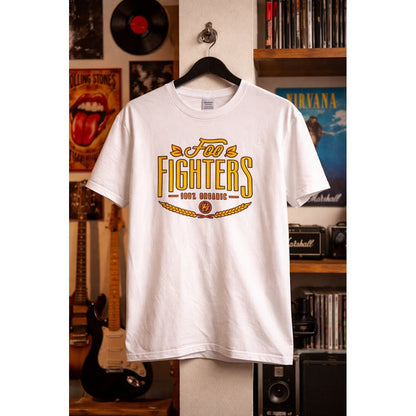 FOO FIGHTERS フーファイターズ - 100% Organic (YELLOW LOGO) / ツアー会場限定 / Tシャツ / メンズ｜公式ライセンス商品｜PGS