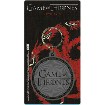 GAME OF THRONES - (15周年 ) - Logo / ラバー・キーリング